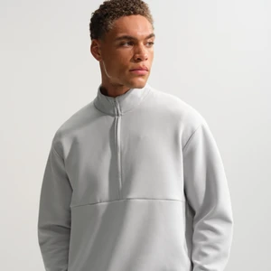 Męska bluza z zamkiem 1/2 Dri-FIT Nike 24.7 ImpossiblySoft - Szary