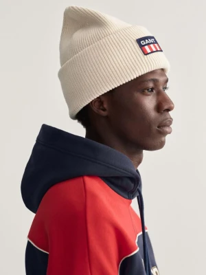 Męska Czapka Typu Beanie z Motywem Retro Shield GANT