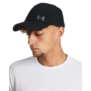 Męska czapka z daszkiem do biegania Under Armour M Iso-chill Launch Adj - czarna