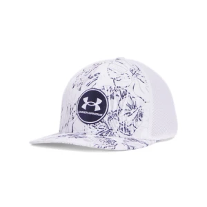 Męska czapka z daszkiem Under Armour M Iso-chill Drive Mid STR - biała