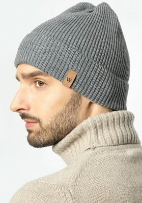 Zdjęcie produktu Męska czapka zimowa klasyczna szara Wittchen