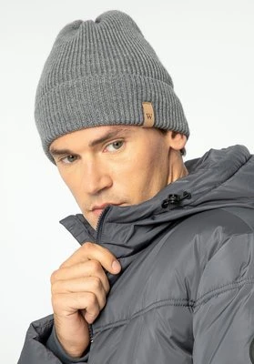 Męska czapka zimowa szara Wittchen
