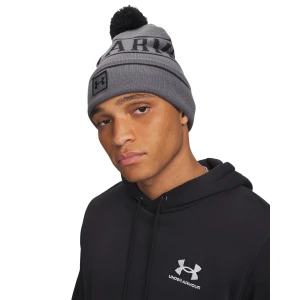 Męska czapka zimowa Under Armour M Halftime Pom Beanie - szara