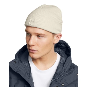 Męska czapka zimowa Under Armour UA Halftime Shallow Cuff - beżowa