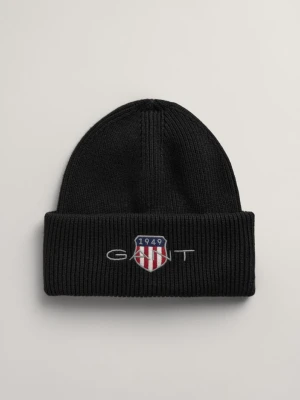 Bawełniana czapka z motywem tarczy GANT