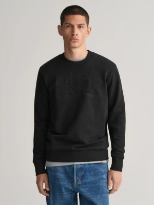 Bluza z okrągłym dekoltem i motywem tarczy GANT