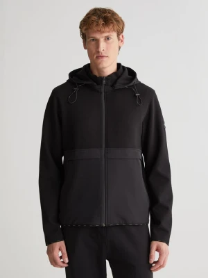 Kardigan rozpinany z mieszanych tkanin GANT