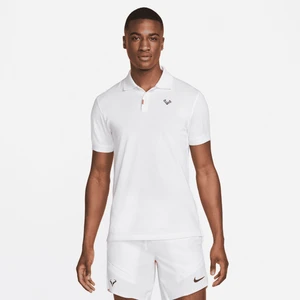 Zdjęcie produktu Męska dopasowana koszulka polo The Nike Polo Rafa - Biel