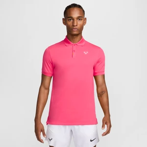 Męska dopasowana koszulka polo The Nike Polo Rafa - Różowy