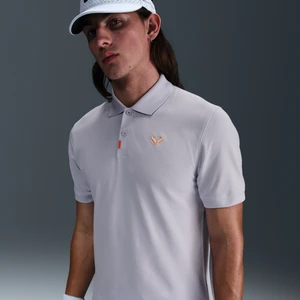 Męska dopasowana koszulka polo The Nike Polo Rafa - Szary