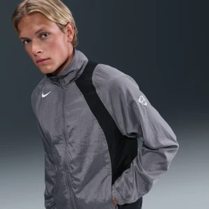 Męska dresowa bluza piłkarska Repel Nike Total 90 - Szary