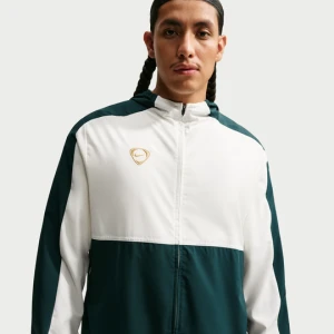 Męska dresowa bluza piłkarska z tkaniny Dri-FIT Nike Strike - Biel