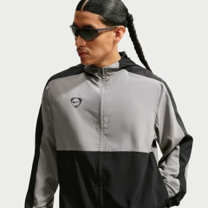 Męska dresowa bluza piłkarska z tkaniny Dri-FIT Nike Strike - Szary