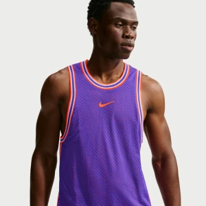 Męska dwustronna koszulka tenisowa bez rękawów Dri-FIT NikeCourt Slam - Fiolet