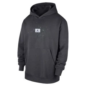 Męska dzianinowa bluza nierozpinana z kapturem Jordan Basketball Flight Boston Celtics - Szary