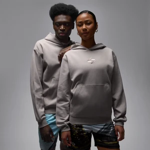 Męska dzianinowa bluza z kapturem Dri-FIT Luka - Szary Nike