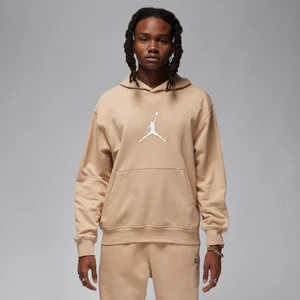 Męska dzianinowa bluza z kapturem Jordan Flight MVP - Brązowy