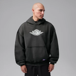 Męska dzianinowa bluza z kapturem Jordan Flight Wings - Zieleń