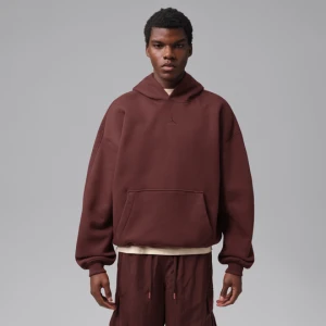Męska dzianinowa bluza z kapturem o kroju oversize Jordan Brooklyn - Brązowy