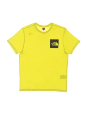 Męska Fine Tee Acid Yellow The North Face