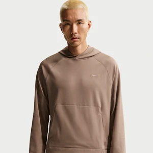 Męska funkcjonalna bluza z kapturem i ochroną przed promieniowaniem UV Nike Primary NanoKnit Dri-FIT - Brązowy