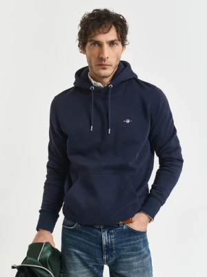 Męska granatowa bluza z kapturem GANT