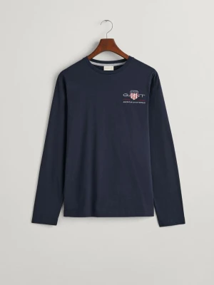 Koszulka z długim rękawem z tarczą GANT