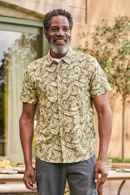 Męska koszula Tropical Printed - Green Mountain Warehouse