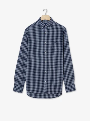 Męska koszula w drobną kratkę regular fit GANT