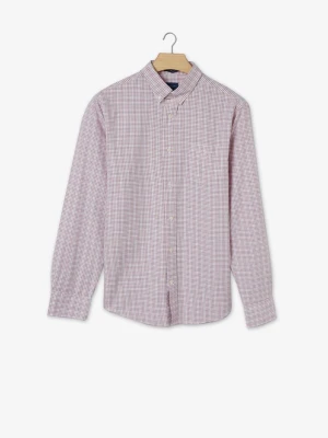 Męska Koszula W Kratkę z Diagonalu Regular Fit GANT