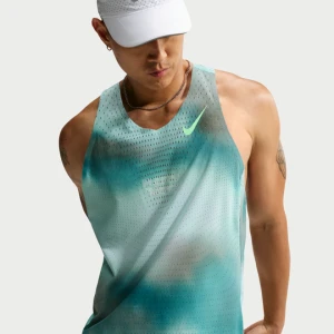 Męska koszulka bez rękawów do biegania Dri-FIT ADV Nike AeroSwift - Niebieski