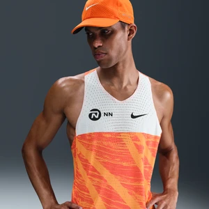 Męska koszulka bez rękawów do biegania Dri-FIT ADV Nike AeroSwift NN - Pomarańczowy