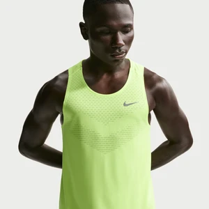 Męska koszulka bez rękawów do biegania Dri-FIT ADV Nike Stride - Żółty