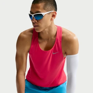 Męska koszulka bez rękawów do biegania Dri-FIT Nike Fast - Czerwony