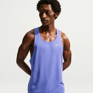 Męska koszulka bez rękawów do biegania Dri-FIT Nike Fast - Niebieski