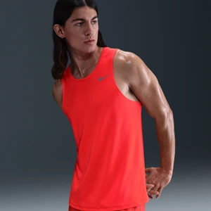 Męska koszulka bez rękawów do biegania Dri-FIT Nike Miler - Czerwony
