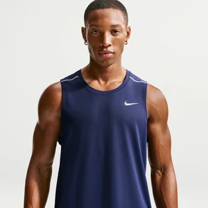 Męska koszulka bez rękawów do biegania Dri-FIT Nike Miler - Niebieski