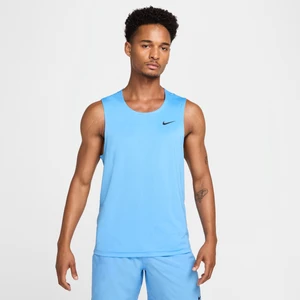 Męska koszulka bez rękawów do fitnessu Dri-FIT Nike Ready - Niebieski