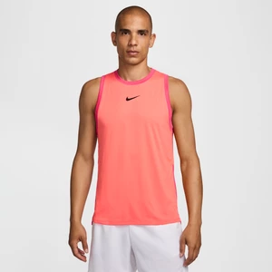 Męska koszulka bez rękawów do tenisa Dri-FIT NikeCourt Slam - Różowy