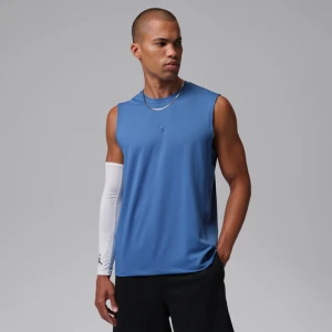 Męska koszulka bez rękawów Dri-FIT Jordan Sport Flightweight - Niebieski