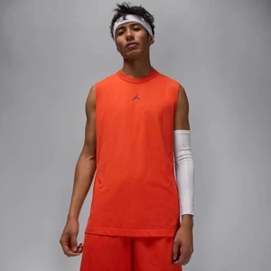 Męska koszulka bez rękawów Dri-FIT Jordan Sport - Pomarańczowy