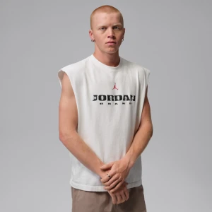 Męska koszulka bez rękawów Jordan Brooklyn - Biel