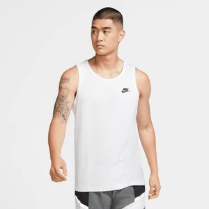 Męska koszulka bez rękawów Nike Club - Biel