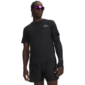 Męska koszulka do biegania Under Armour UA M Velociti Run Cube SS - czarna