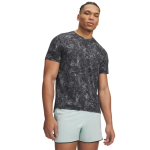 Męska koszulka do biegania Under Armour UA Velociti Pro Print SS - szara