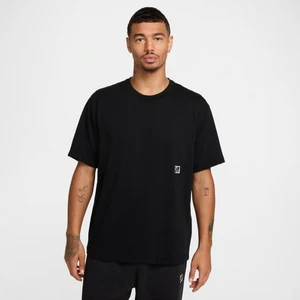 Męska koszulka do fitnessu Dri-FIT Nike Gym Heritage - Czerń