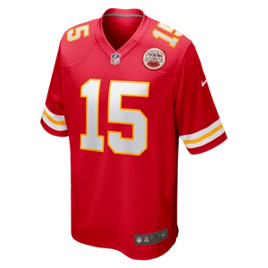 Męska koszulka do futbolu amerykańskiego NFL Kansas City Chiefs (Patrick Mahomes) - Czerwony Nike