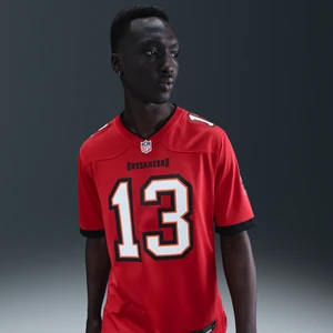 Męska koszulka do futbolu amerykańskiego NFL Tampa Bay Buccaneers (Mike Evans) - Czerwony Nike