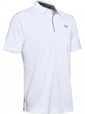 Męska koszulka do golfa Under Armour Tech Polo - biała