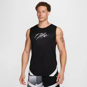 Męska koszulka do koszykówki Dri-FIT Nike Icon - Czerń